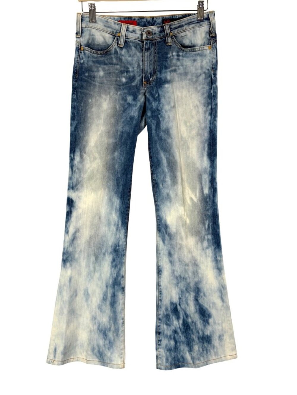Vintage AG Adriano GoldShmied The Legend Y2k Low Rise Flare Leg jeans Size 27